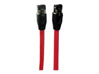 MicroConnect patch-kabel - 1 m - röd MC-SFTP801R