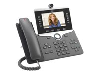Cisco IP Phone 8845 - IP-videotelefon - med digital kamera, Bluetooth interface CP-8845-K9=