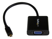 StarTech.com Micro HDMI to VGA Adapter Converter - videokonverterare - svart 4Z10F04126