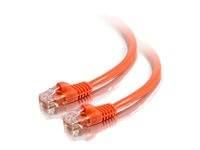 C2G Cat5e Booted Unshielded (UTP) Network Patch Cable - patch-kabel - 3 m - orange 83606