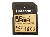 Intenso Premium - flash-minneskort - 16 GB - SDHC UHS-I 3421470