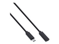 MicroConnect - USB typ C-förlängningskabel - 24 pin USB-C till 24 pin USB-C - 2 m USB3.1CC2EX