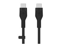Belkin BOOST CHARGE - USB typ C-kabel - 24 pin USB-C till 24 pin USB-C - 1 m CAB009BT1MBK