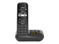 Gigaset A690A Duo - trådlös telefon - svarssysten med nummerpresentation + 1 extra handuppsättning L36852-H2830-B101
