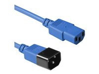MicroConnect - strömkabel - IEC 60320 C14 till power IEC 60320 C13 - 3 m PE1413B3