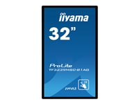 iiyama ProLite TF3239MSC-B1AG 32" Klass (31.5" visbar) LED-bakgrundsbelyst LCD-skärm - för interaktiv skyltning/interaktiv kommunikation TF3239MSC-B1AG