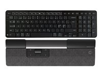 Contour - sats med tangentbord och rullmus - SliderMouse Pro and Balance Keyboard bundle - QWERTY - Nordisk - mörkgrå 901102