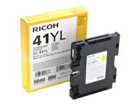 Ricoh GC 41YL - Low Yield - gul - original - bläckpatron 405768