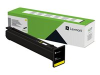 Lexmark - gul - original - tonerkassett - LCCP, LRP 79L2HY0