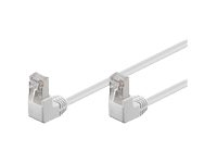 MicroConnect nätverkskabel - 25 cm - vit UTP50025WAA