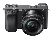 Sony a6400 ILCE-6400L - digitalkamera 16-50 mm lins ILCE6400LB.CEC