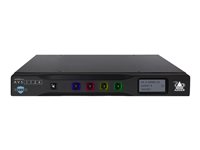 AdderView Secure AVS-1124 - omkopplare för tangentbord/video/mus/ljud - 4 portar AVS-1124