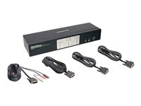 IOGEAR GCS1642 2-Port Dual View Dual Link DVI KVMP Switch with Audio - Dual Head - omkopplare för tangentbord/video/mus/ljud/USB - 2 portar GCS1642