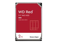 WD Red WD20EFAX - hårddisk - 2 TB - SATA 6Gb/s WD20EFAX