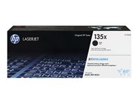 HP 135X - Lång livslängd - svart - original - LaserJet - tonerkassett (W1350X) W1350X