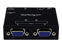 StarTech.com 2-Port VGA Auto Switch Box w/ Priority Switching and EDID Copy - skärmströmbrytare - 2 portar ST122VGA