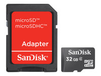 SanDisk - flash-minneskort - 32 GB - microSDHC SDSDQB-032G-B35