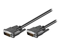MicroConnect - DVI-kabel - DVI-D till DVI-D - 50 cm MONCC05