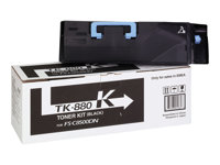 Kyocera TK 880K - svart - original - tonerkassett 1T02KA0NL0