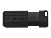 Verbatim PinStripe USB Drive - USB flash-enhet - 16 GB 49063