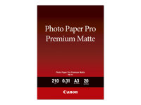 Canon Pro Premium PM-101 - fotopapper - slät matt - 20 ark - Super A3/B - 210 g/m² 8657B007