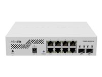 MikroTik Cloud Smart Switch CSS610-8G-2S+IN - switch - 10 portar - smart - rackmonterbar CSS610-8G-2S+IN