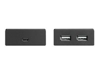StarTech.com USB 2.0-över-Cat5-eller-Cat6-förlängare med 4 portar - 50 m - USB-förlängningskabel - USB 2.0 USB2004EXTV