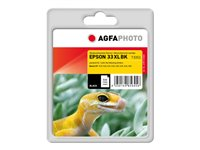 AgfaPhoto - XL - svart - kompatibel - återanvänd - bläckpatron APET335BD