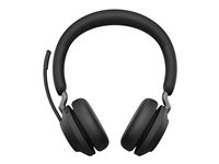 Jabra Evolve2 65 MS Stereo - headset - med laddningsställ 26599-999-889