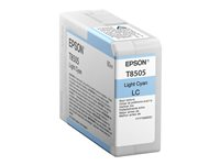 Epson T8505 - ljus cyan - original - bläckpatron C13T850500