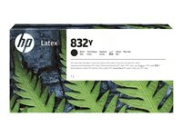 HP 832Y - svart - original - Latex - bläckpatron 4UV05A