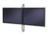 SMS Flatscreen X WH 1455 - monteringssats - för 2 LCD-bildskärmar/videokonferenssystem - vit, aluminium PD081011-P0