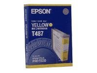 Epson - gul - original - bläckpatron C13T487011