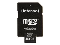 Intenso Premium - flash-minneskort - 256 GB - mikroSDXC UHS-I 3423492