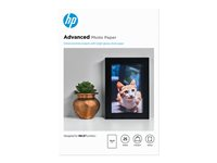 HP Advanced Glossy Photo Paper - fotopapper - blank - 25 ark - 100 x 150 mm - 250 g/m² Q8691A
