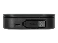 Targus USB-C Universal Dual HD Docking Station with 80W PD Pass-Thru - dockningsstation - USB-C 3.2 Gen 2 - 2 x HDMI - 1GbE - TAA-kompatibel DOCK116GLZ