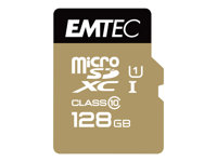 EMTEC Gold+ - flash-minneskort - 128 GB - SDXC UHS-I ECMSD128GXC10GP