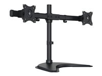 Multibrackets M Deskstand Basic Dual monteringssats - för 2 LCD-bildskärmar - svart 7350073733330