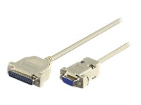 MicroConnect - seriell/parallell kabel - DB-9 till DB-25 - 3 m IBM029
