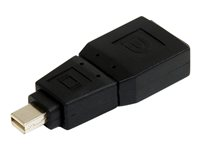 StarTech.com Mini DisplayPort to DisplayPort Adapter Converter - Mini DP (m) to DP (f) Converter Adapter (GCMDP2DPMF) - DisplayPort-adapter GCMDP2DPMF