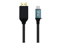 i-Tec kabel för video / ljud - HDMI / USB - 1.5 m C31CBLHDMI60HZ