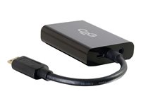 C2G HDMI Mini to VGA and Audio Adapter Converter Dongle - videokonverterare - svart 80504