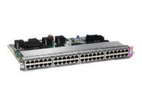 Cisco Catalyst 4500E Series Line Card - switch - 48 portar - insticksmodul WS-X4748-RJ45-E=