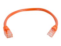 C2G Cat5e Booted Unshielded (UTP) Network Patch Cable - patch-kabel - 2 m - orange 83605