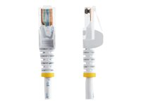 StarTech.com 5m White Cat5e / Cat 5 Snagless Ethernet Patch Cable 5 m - nätverkskabel - 5 m - vit 45PAT5MWH