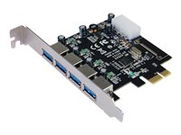 Longshine LCS-6380-4 - USB-adapter - PCIe 2.0 - USB 3.0 x 4 LCS-6380-4