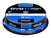 Intenso - DVD+R DL x 10 - 8.5 GB - lagringsmedier 4381142