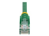 StarTech.com Cat5e patchkabel med hakfria RJ45-kontakter – 2 m, grön - patch-kabel - 2 m - grön 45PAT2MGN