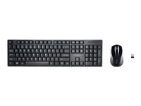 Kensington Pro Fit Low-Profile Desktop Set - sats med tangentbord och mus Inmatningsenhet K75230IT