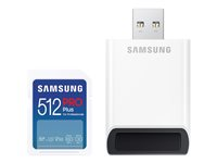 Samsung PRO Plus MB-SD512SB - flash-minneskort - 512 GB - SDXC UHS-I MB-SD512SB/WW